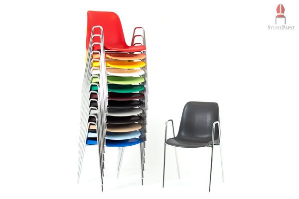 Kunststoffschalen Stühle mit Armlehnen Milano AL günstige Kunststoffschalenstühle mit Armlehnen